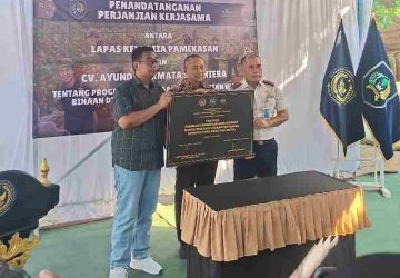 Lapas Pamekasan dan CV Ayunda Jalin Kerja Sama Cetak Warga Binaan Mandiri Sekaligus Dukung Ketahanan Pangan