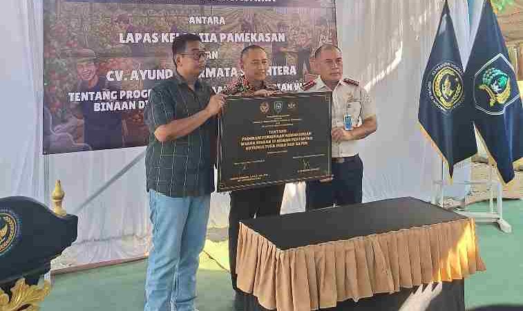 Lapas Pamekasan dan CV Ayunda Jalin Kerja Sama Cetak Warga Binaan Mandiri Sekaligus Dukung Ketahanan Pangan