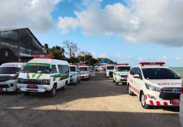 Bupati Cak Fauzi Kerahkan OPD Tangani Penumpang KMP Mutiara Sentosa 2 yang Alami Kebakaran di Sumenep