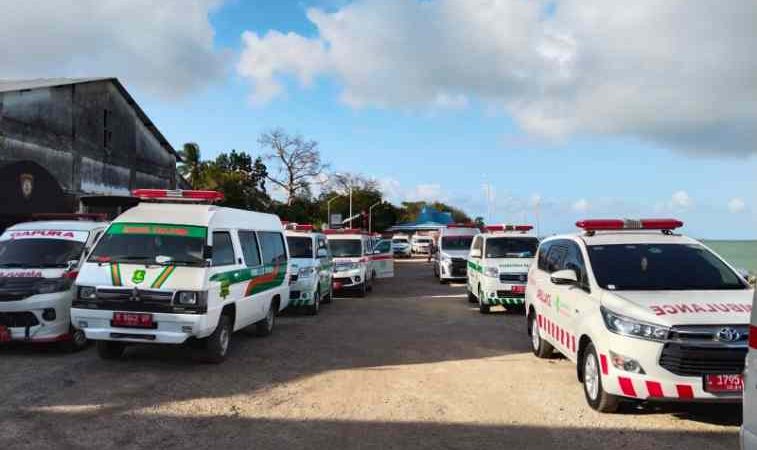 Bupati Cak Fauzi Kerahkan OPD Tangani Penumpang KMP Mutiara Sentosa 2 yang Alami Kebakaran di Sumenep
